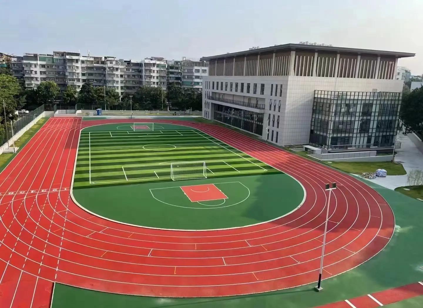 哈尔滨市塑胶跑道塑胶篮球场 - 方案